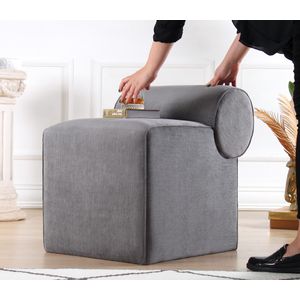 Atelier Del Sofa Tabure, Linburg Puf - Grey