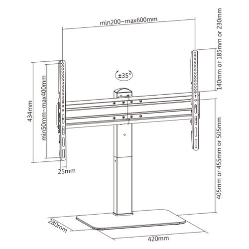 S BOX FS 305 - 2, Podni nosac slika 4