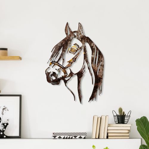 Wallity Metalna zidna dekoracija, Horse - 2 slika 1