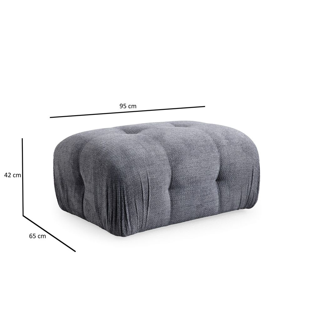 Petite 3 - Siva Troosjedna Sofa slika 12