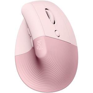 LOGITECH Lift Bluetooth Vertical Ergonomic Mouse - ROSE/DARK ROSE