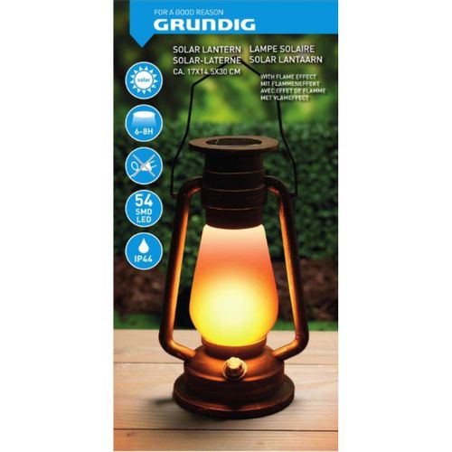 Grundig Retro Solarni Fenjer s 54 LED Diode slika 6