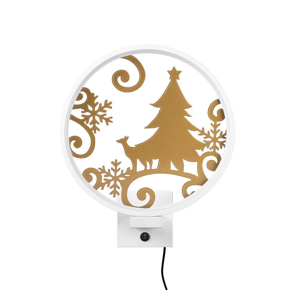 Zidna lampa XMAS27 White Gold slika 7