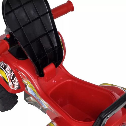 Crveni Dječji Motocikl na 4 Kotača s Zvučnim i Svjetlosnim Efektima slika 9