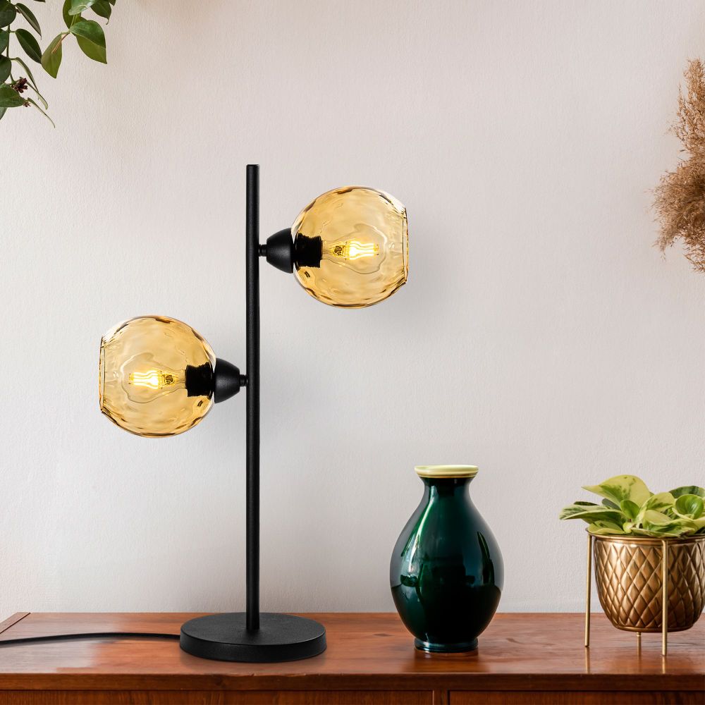 Benek - Žuta i Crna Stolna Lampa slika 1