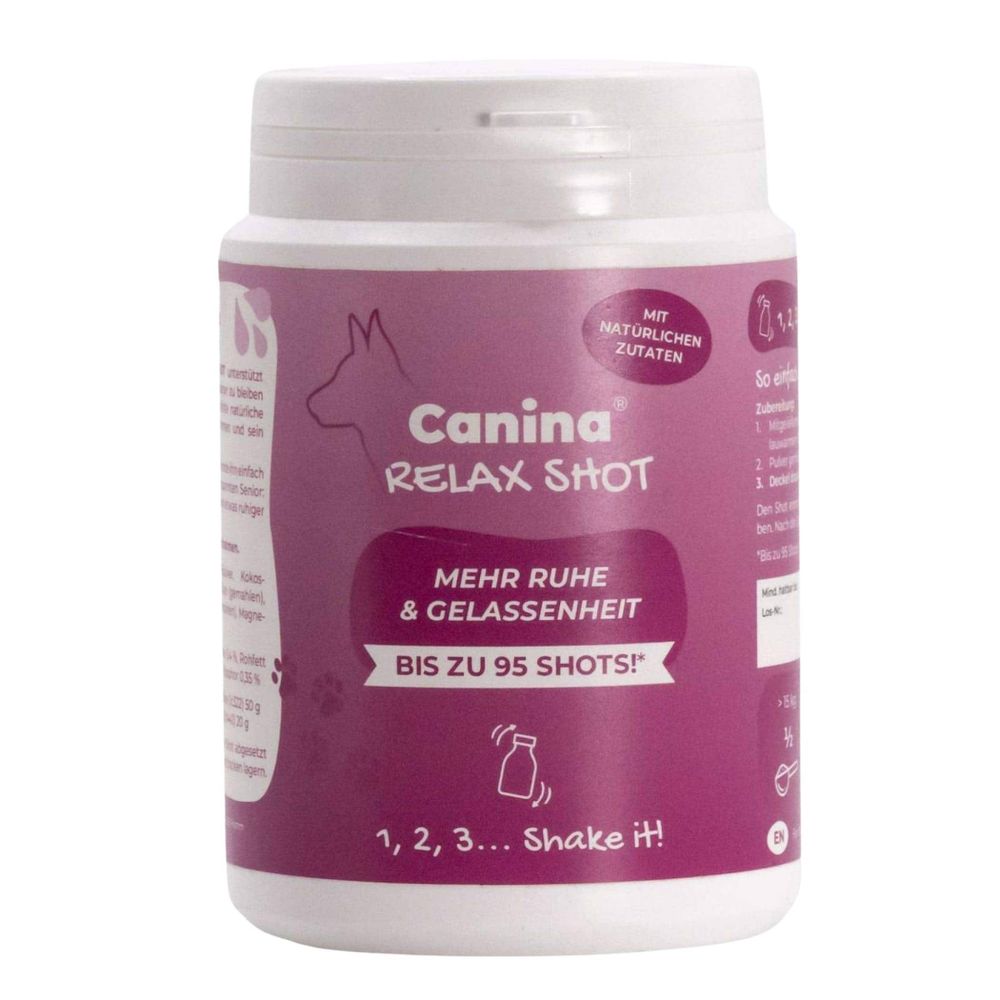 Canina® RELAX-SHOT – više mira i opuštenosti 120 g slika 2