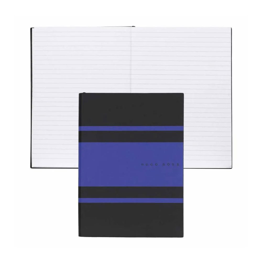 Notes A5 Essential Gear Matrix HNH127LL dikto, plavi, Hugo Boss slika 2