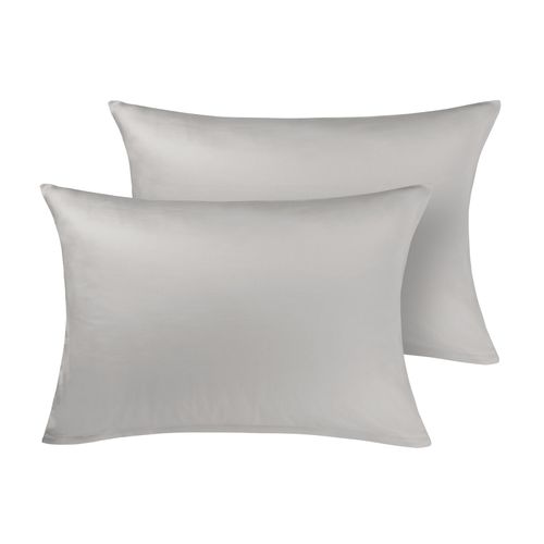 Set od dvije pamučne jastučnice Svilanit Luxe Sateen, siva grey 50x70 cm slika 2