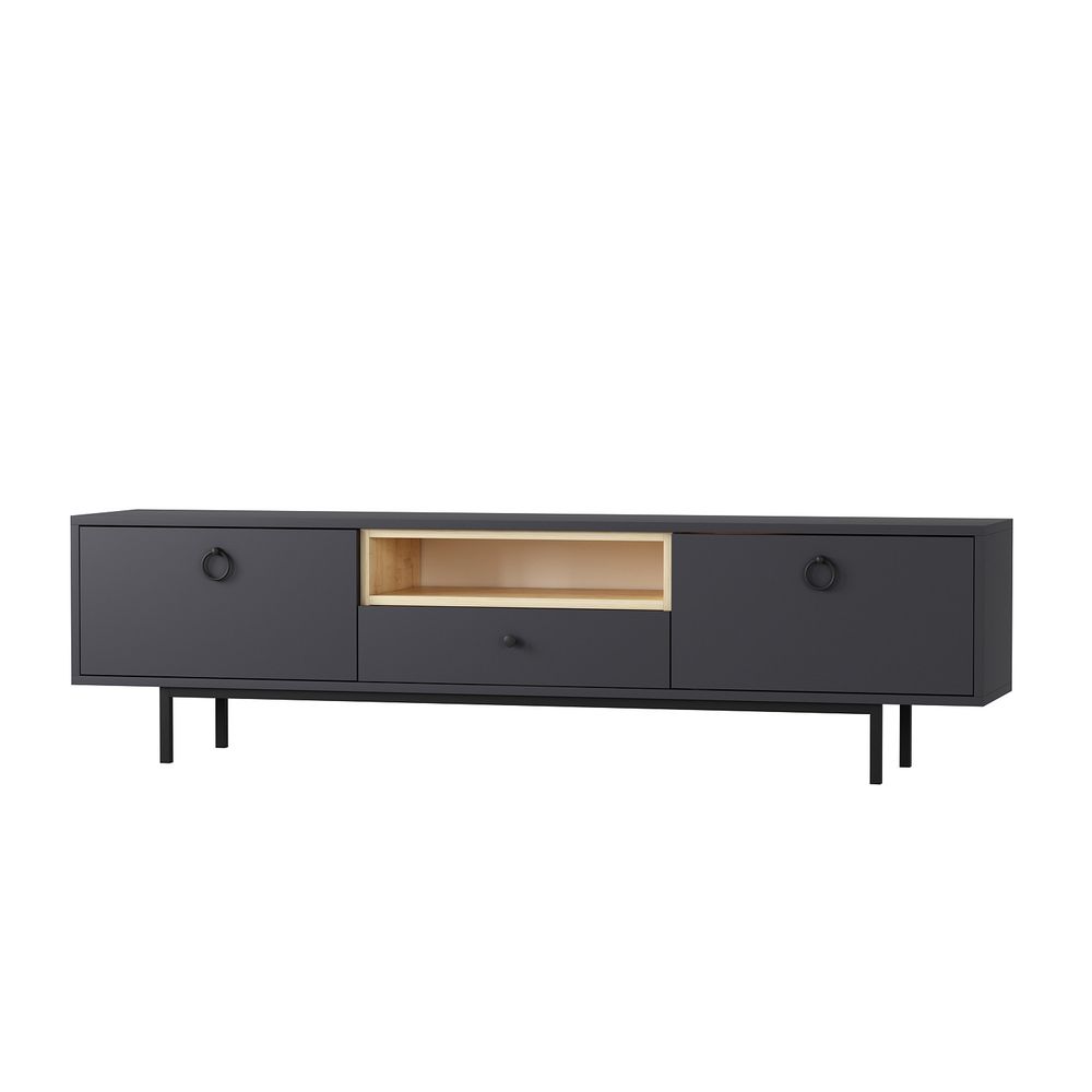 TV Stalak Naturel - Antracit slika 6
