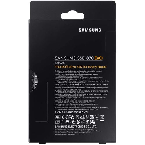 Samsung 500GB 870 EVO SSD SATA3 2.5" Disk slika 3