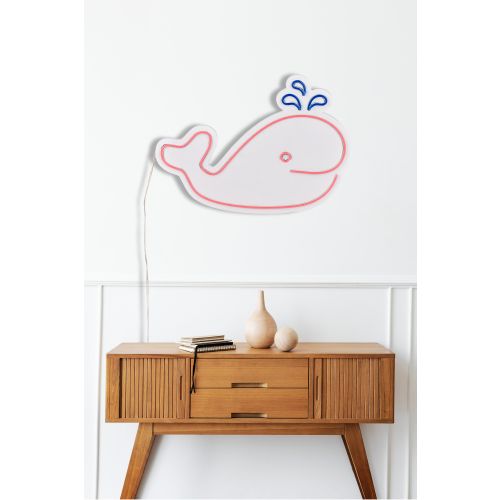 Wallity Ukrasna plastična LED rasvjeta, Baby Whale slika 4