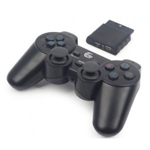 JPD-WDV-01 Gembird Bezicni gamepad sa dvostrukom vibracijom, PS2 / PS3 / PC