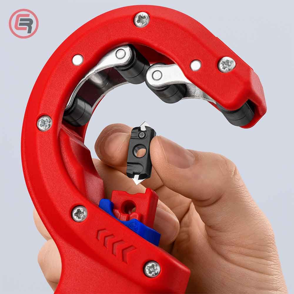 Knipex Rezač Za PVC Cijevi DPT50 - fi 32 / 40 / 50 mm - 90 23 02 BK slika 7