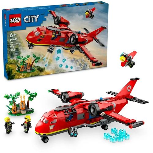 Playset Lego 60413 City Fire Rescue Plane slika 1