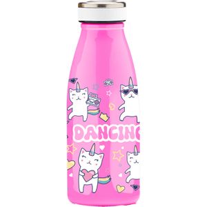 Water Revolution Dancing Cats thermo bottle 350ml