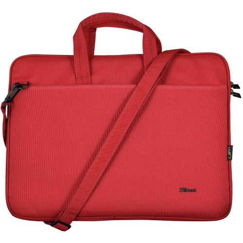 Trust torba laptop 16'' crvena Bologna ECO-Friendly, slim model za laptope 16'' slika 6