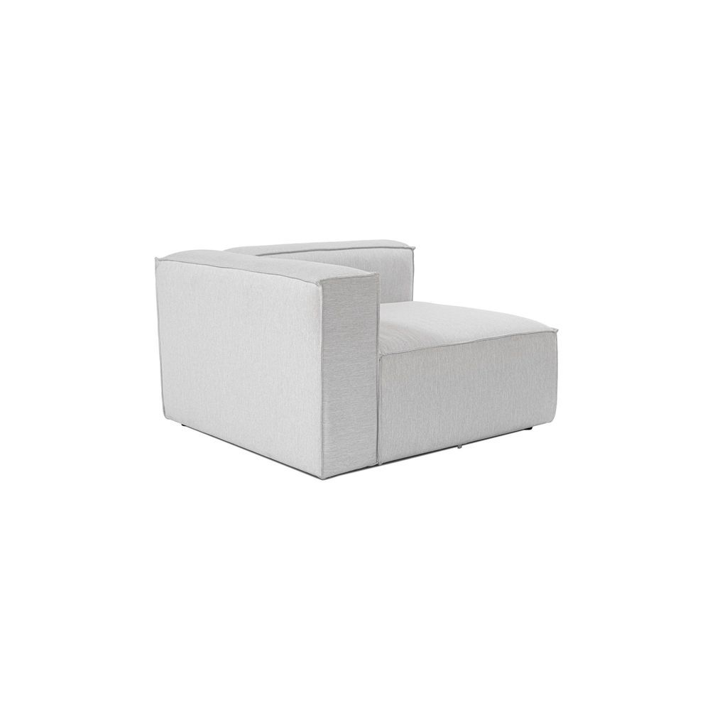 Fora L1 - Svijetlosiva Sofa za Jednu Osobu slika 3