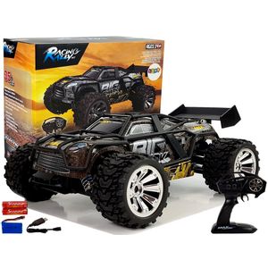 Off-Road Remote Controlled Brown &amp; Yellow 2.4G 1:18 35 km/h Speed Control