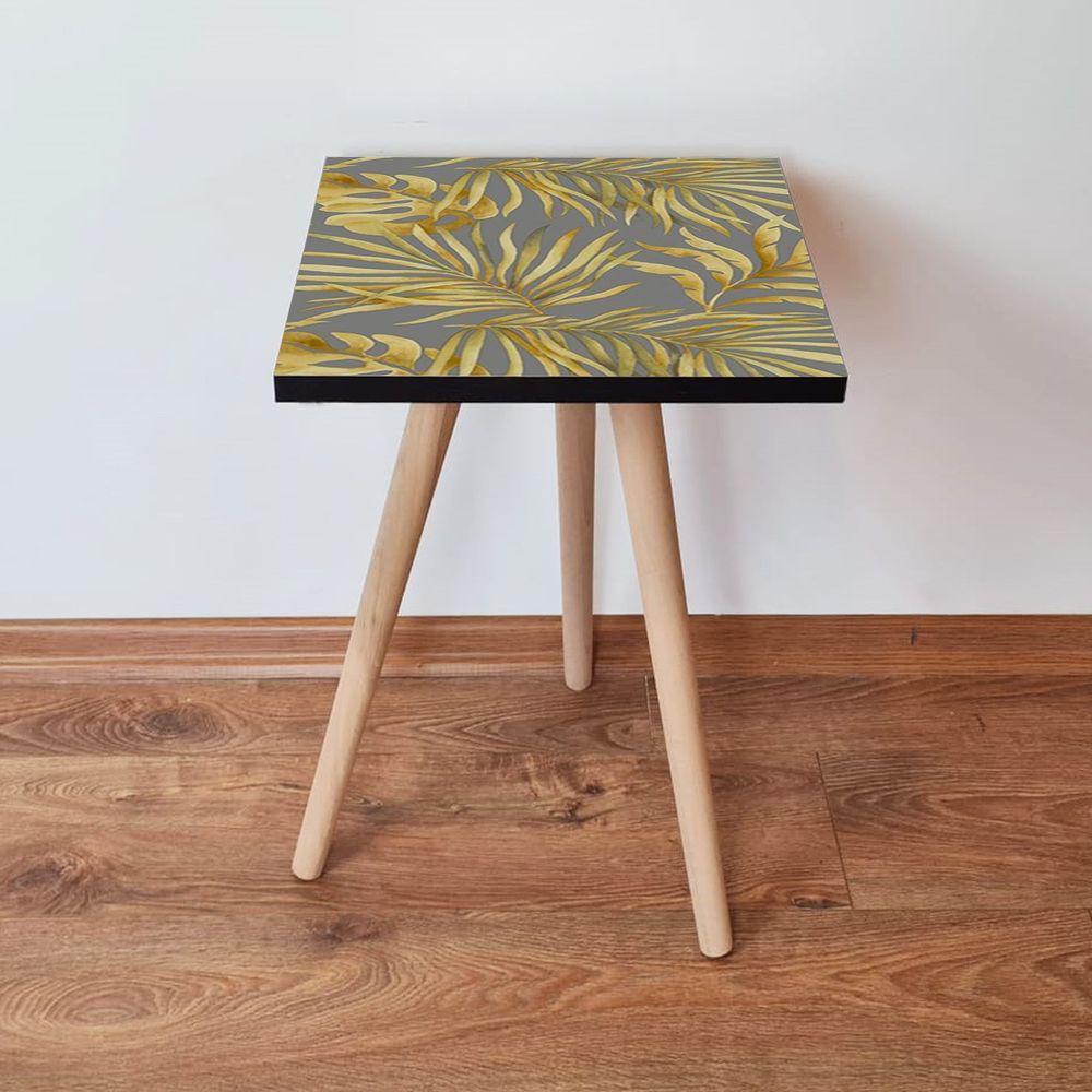 Stolić za Sjedjenje Shp237 - Zlato i Siva slika 1