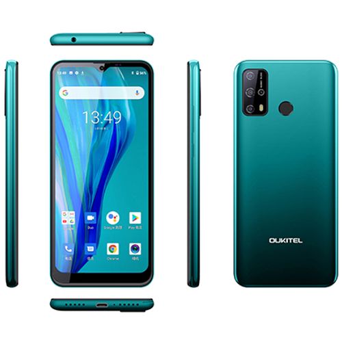 Oukitel C23 pro gradient green Smartphone 4G 4GB/64GB/5000mAh/Android10 slika 4