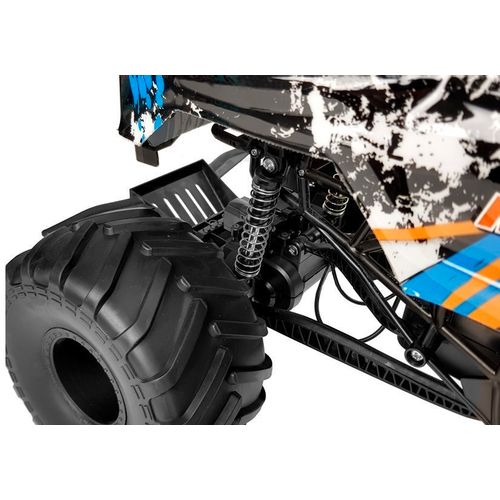 Buggy na daljinsko upravljanje Monster X 2.4G 4x4 57cm - narančasto/plavi slika 4