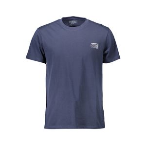 GUESS JEANS MEN'S SHORT SLEEVE T-SHIRT BLUE