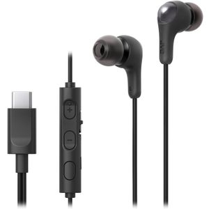 Slušalice JVC HA-FR9UCBU, in-ear, USB-C, crne