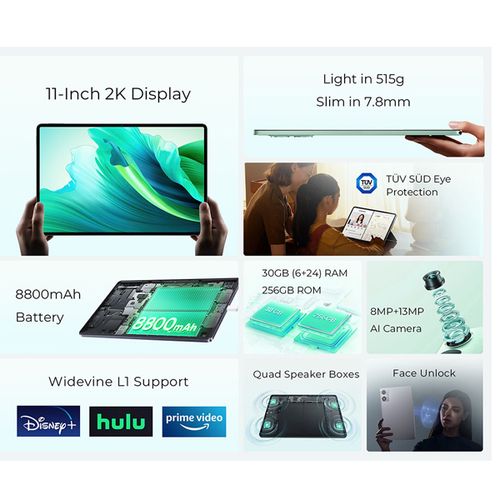 Oukitel OT8 Tablet 4G 11/30GB/256GB/8800mAh/BT/wifi6/Android13 slika 7