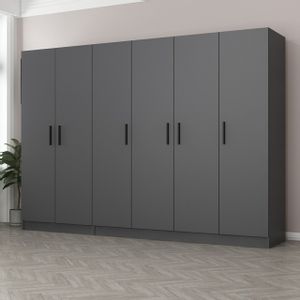 Kale - 4976 Anthracite Wardrobe