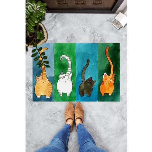 Gatto Carıno  Multicolor Pvc Doormat slika 1