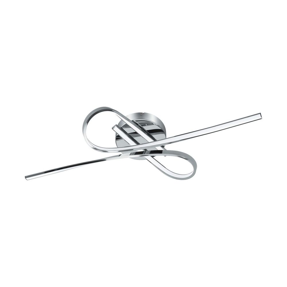 Eglo Selvina Stropna/Zidna LED Lampa 2x10W, 2x900lm, Krom/Bijela slika 1