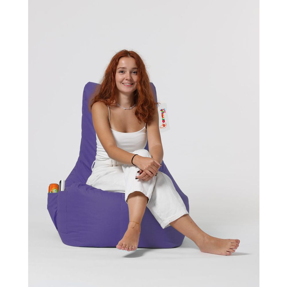 Diamond - Ljubičasti Baštenski Bean Bag slika 2