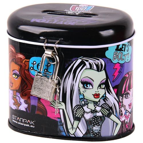 Metalna kasica s ključićem Monster High slika 1