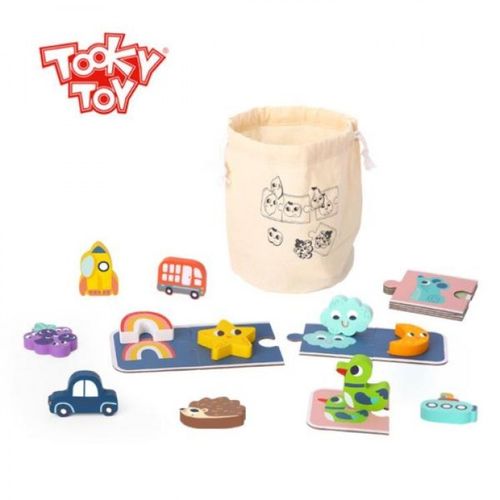 Tooky Toy Taktilna Igra Memorije slika 1
