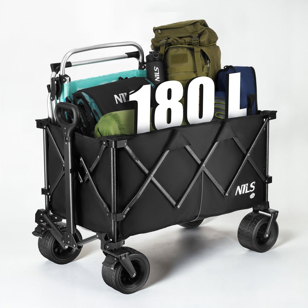 Nc2604 crna xxl kolica 180l nils camp slika 5