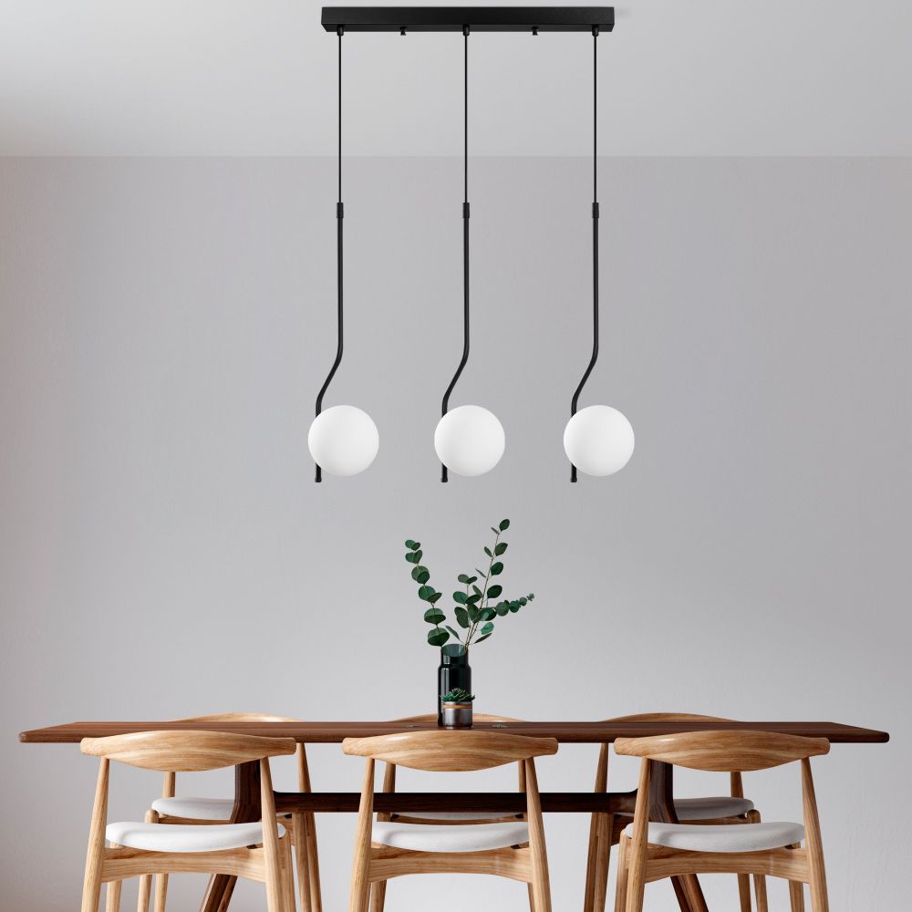 Luster Tulıp – 13824 – boja: crna slika 1