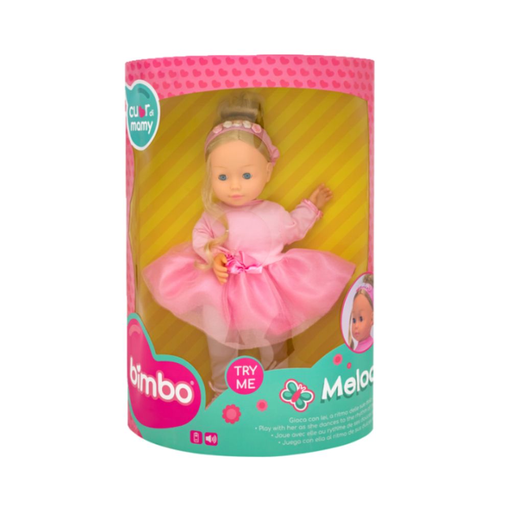 GLOBO Bimbo Lutka Melody sa zvukom 40cm slika 2