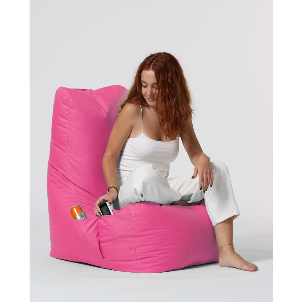 Bean Bag 'Pink Pink Garden' sa dijamantskim uzorkom slika 1