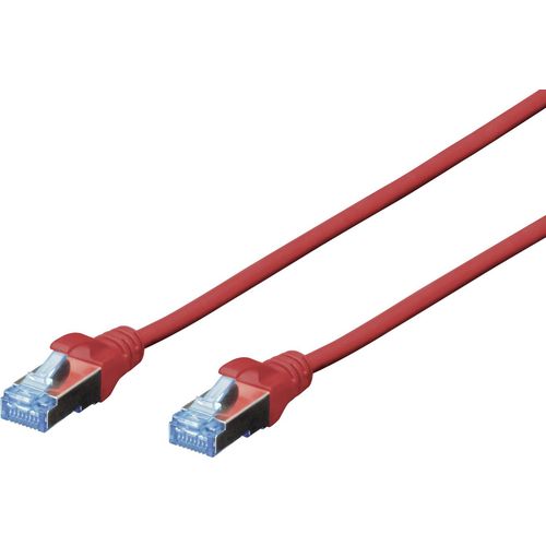 Digitus DK-1531-010/R RJ45 mrežni kabel, Patch kabel cat 5e SF/UTP 1.00 m crvena  1 St. slika 2