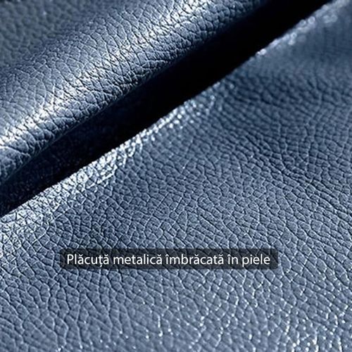 Techsuit - Metalna ploča (MP01) s Magsafe i PU kožnom presvlakom - crna slika 6