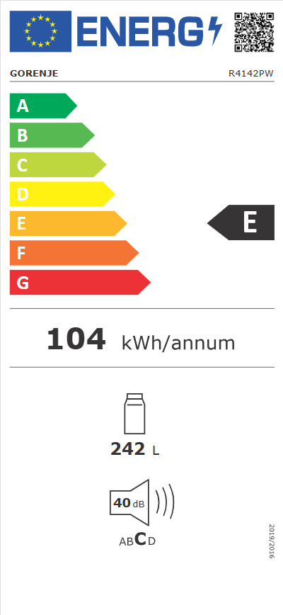 Energetski certifikat E