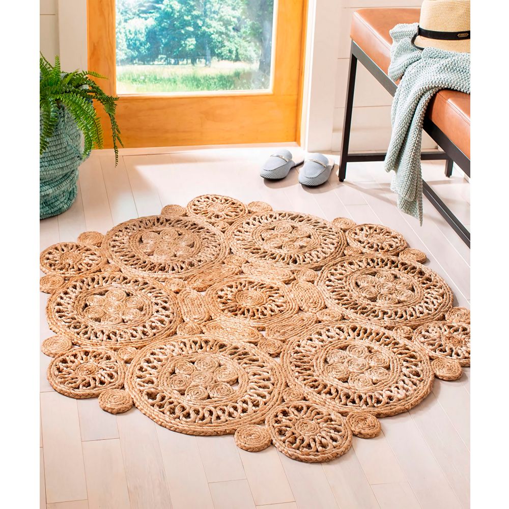 00004A - Prirodni Tepih (90 x 90 cm) slika 1