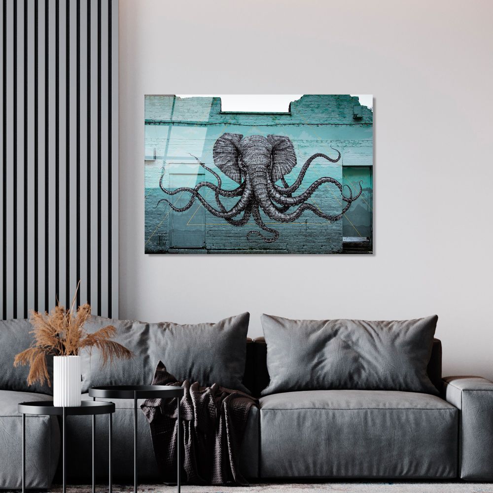 Dekorativna Slika na Kaljenom Staklu UV-055, 70 x 100 cm, Višebojna slika 3