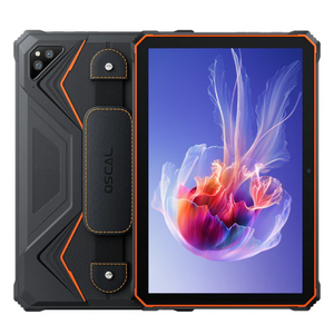 OSCAL Spider 8 10.1" robusni tablet 8GB+128GB, narančasti, s uključenim perom