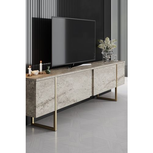 Luxe Set - Komplet nameštaja za dnevnu sobu Travertine Gold slika 2