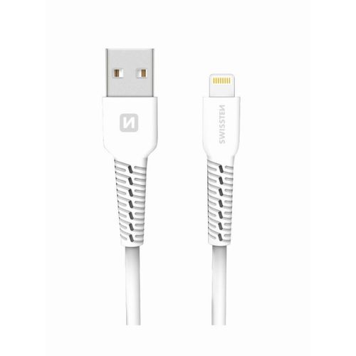 SWISSTEN kabel USB/Lightning, 2A, 1m, bijeli slika 1