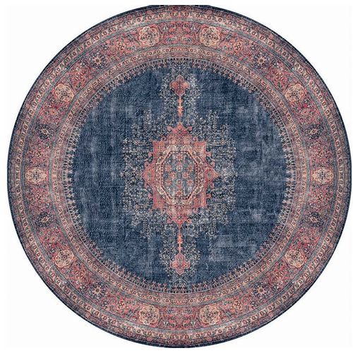 Conceptum Hypnose Tepih QUEEN, promjer: 150 cm, Blues Chenille - Dark Blue AL 26 slika 2