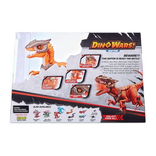 Robo Alive Robotički Raptor - Dino Wars slika 4