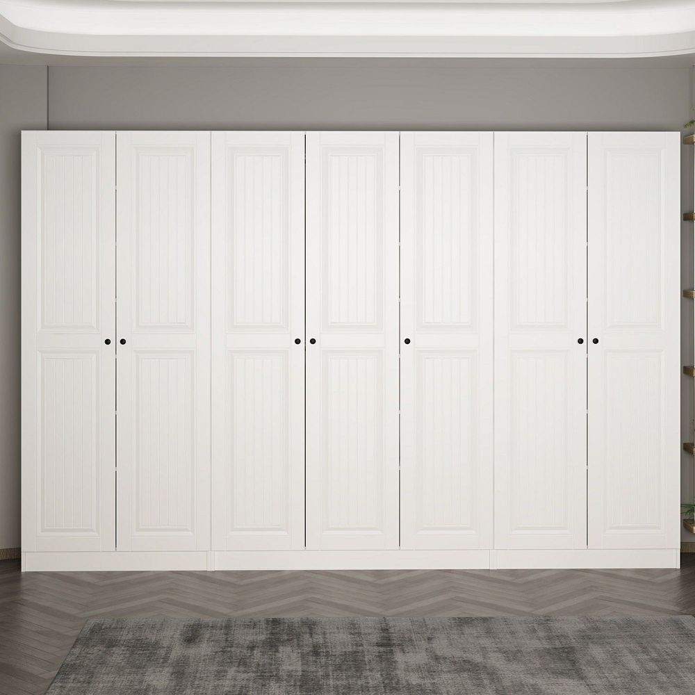 Hall stand Noah - 8248, bijela boja slika 2