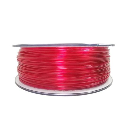 Filament za 3D ispis, PET-G, 1.75 mm, 1 kg, crveni slika 1